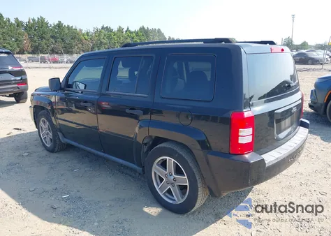 2007 Jeep Patriot Sport from USA, damaged, VIN 1J8FT28W17D302429